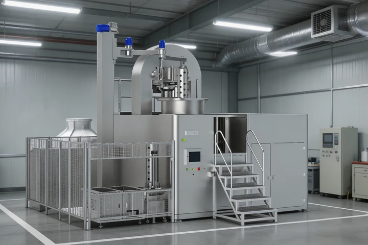 Solide-batterij Warm isostatisch Pers Fabrikanthandleiding