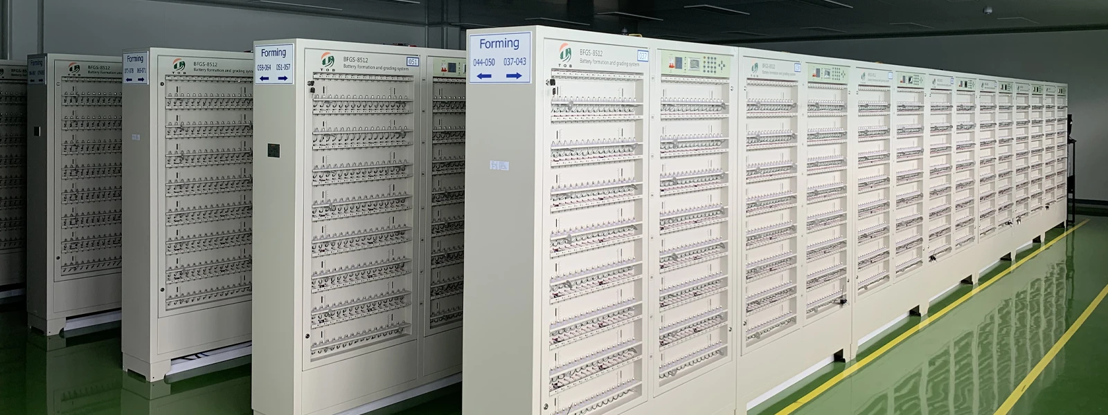 TOB NEW ENERGY Battery Formation and Grading solution TOB NEW ENERGY Battery Formation and Grading solution