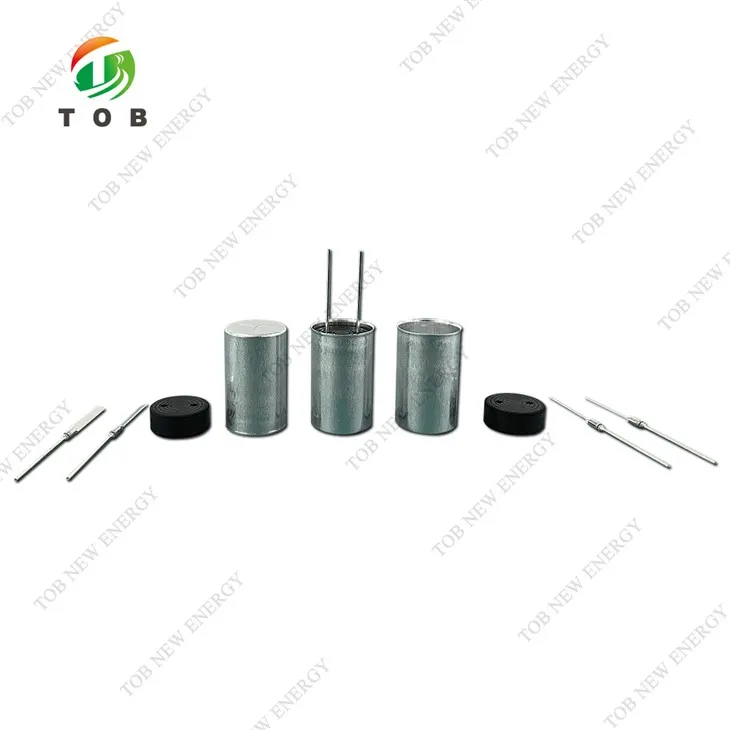 Supercondensator blikken materialen