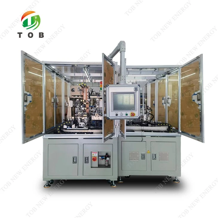 Automatische accu-elektrodestapelmachine