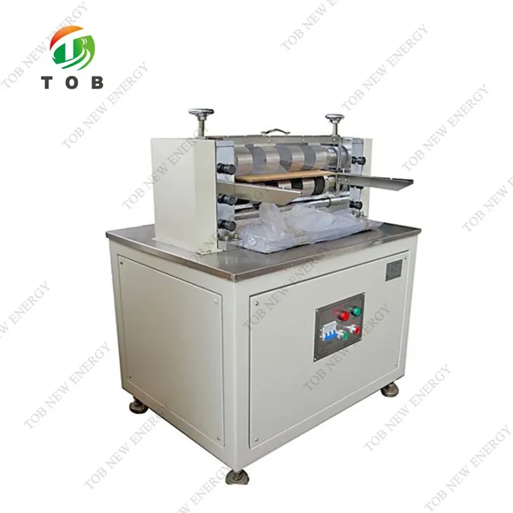 Snijmachine voor batterij-elektroden