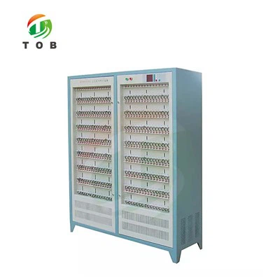 Batterijtester die machineapparatuur test